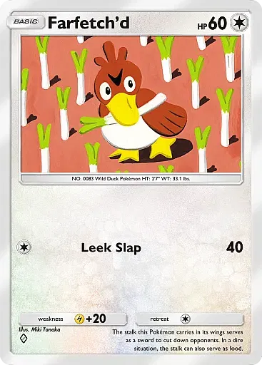 Farfetch'd card
