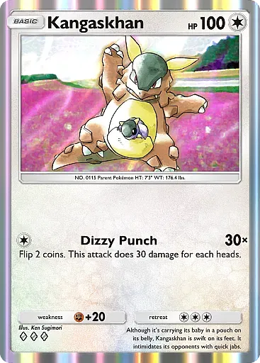 Kangaskhan card