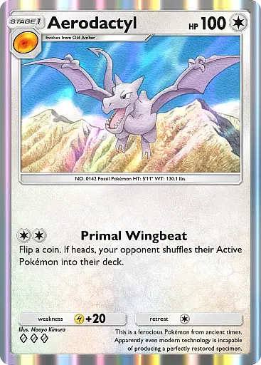 Aerodactyl card