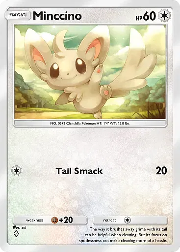 Minccino card