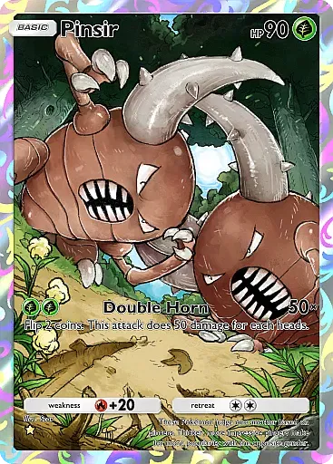 Pinsir card