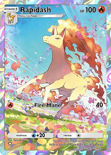 Rapidash card