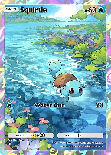 Squirtle card