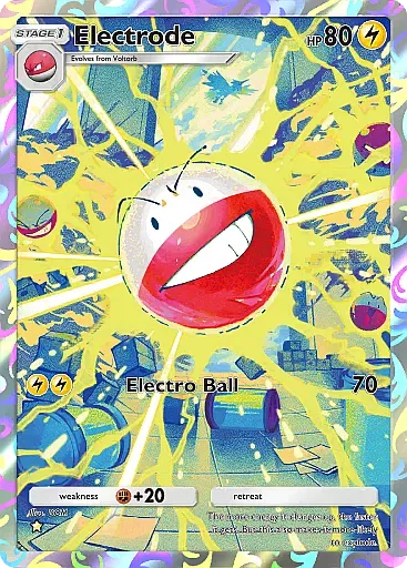 Electrode card