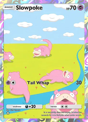 Slowpoke card