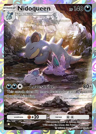 Nidoqueen card