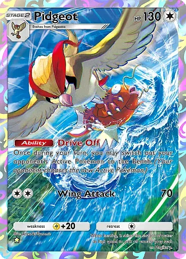 Pidgeot card
