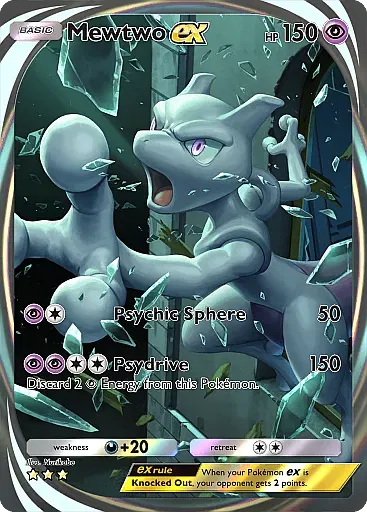 Mewtwo EX card