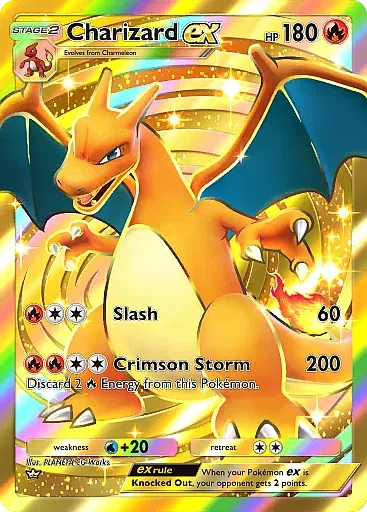 Charizard EX card