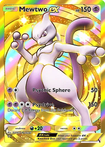 Mewtwo EX card