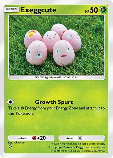 Exeggcute card