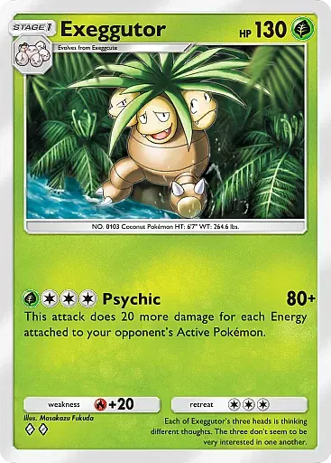 Exeggutor card