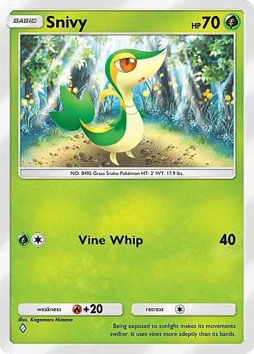 Snivy card