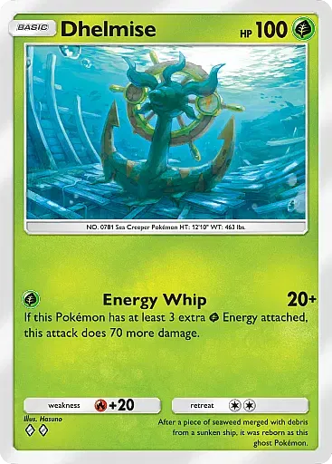 Dhelmise card