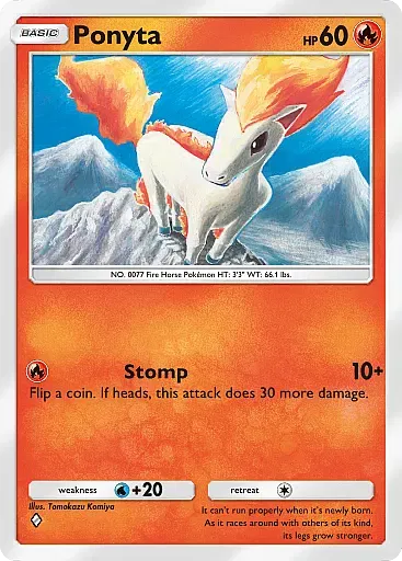 Ponyta card