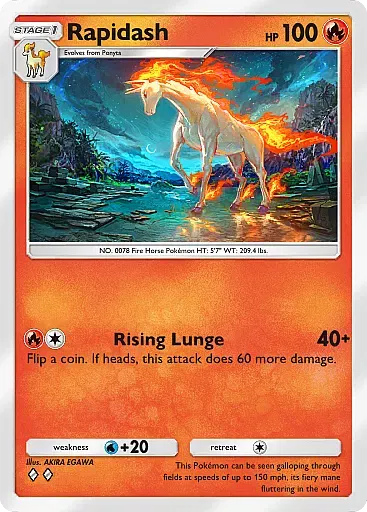 Rapidash card
