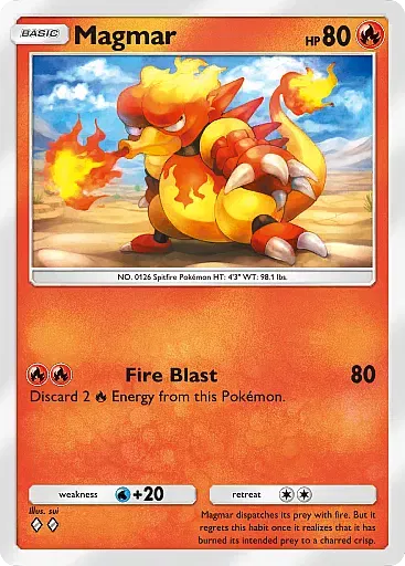 Magmar card