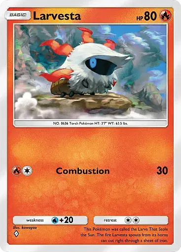 Larvesta card