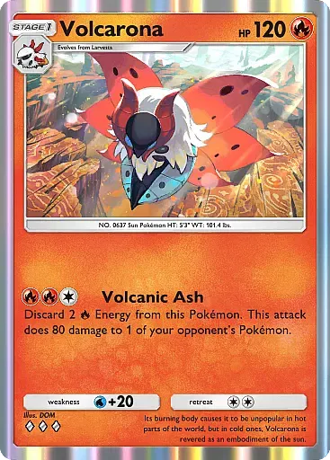 Volcarona card