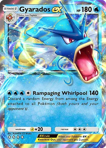 Gyarados EX card