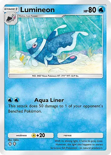 Lumineon card