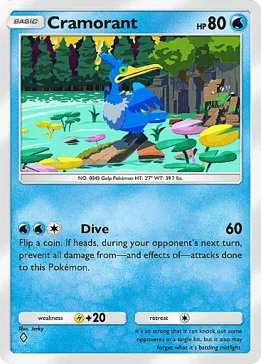 Cramorant card