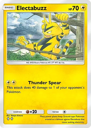 Electabuzz card
