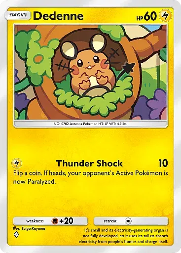 Dedenne card