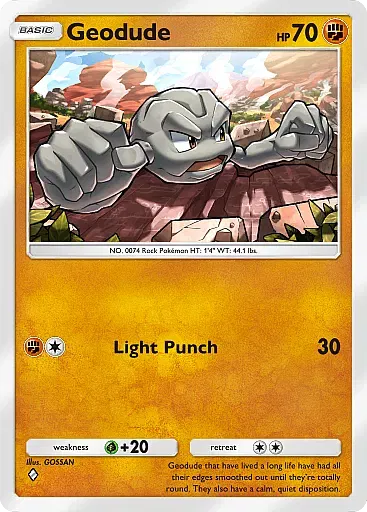 Geodude card