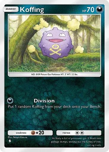 Koffing card