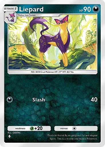 Liepard card