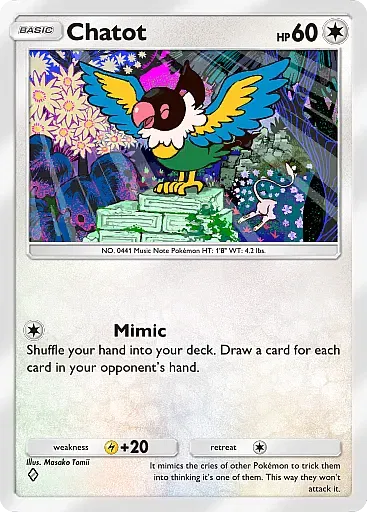 Chatot card