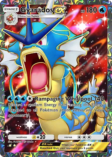 Gyarados EX card