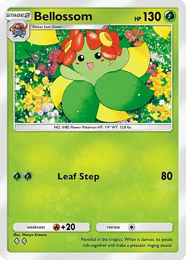 Bellossom card