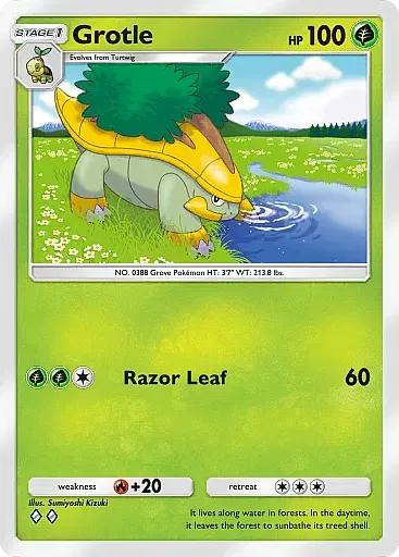Grotle card