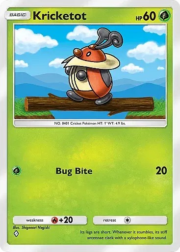 Kricketot card
