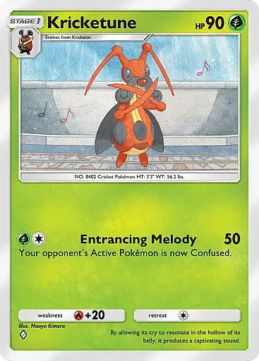 Kricketune card