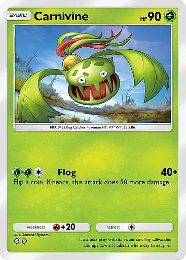 Carnivine card