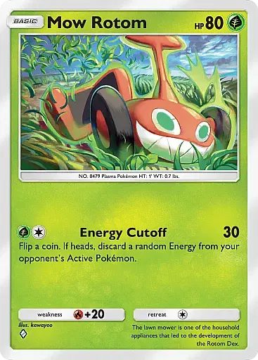 Mow Rotom card