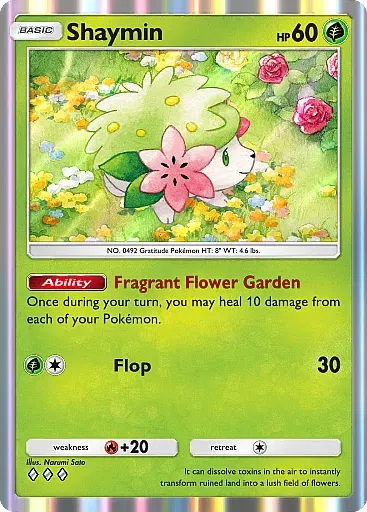 Shaymin card