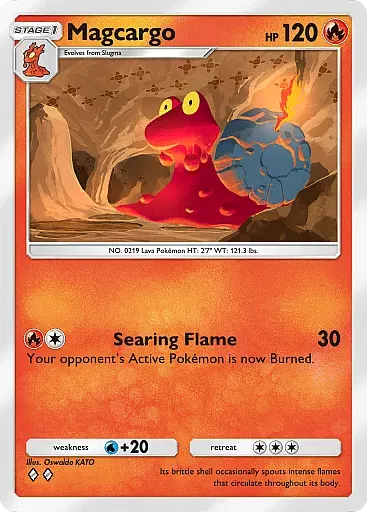 Magcargo card