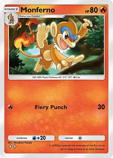 Monferno card