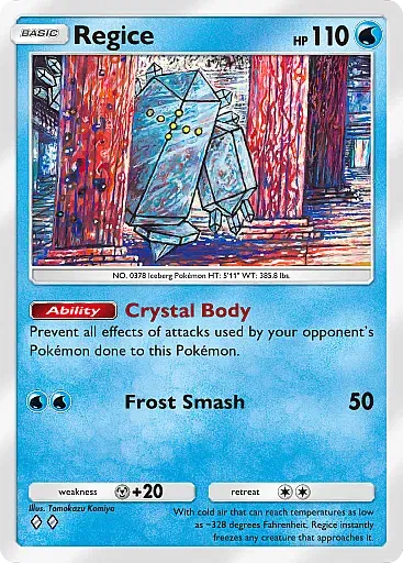 Regice card