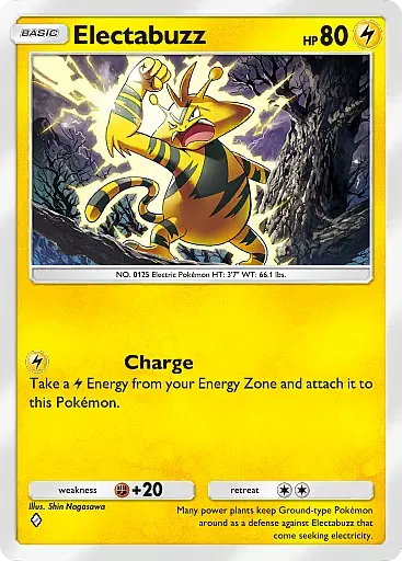 Electabuzz card