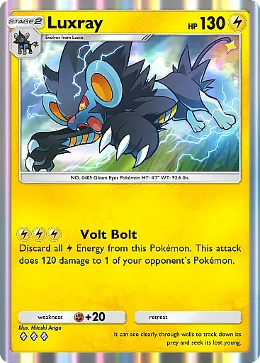 Luxray card