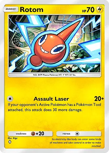 Rotom card