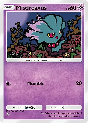 Misdreavus card