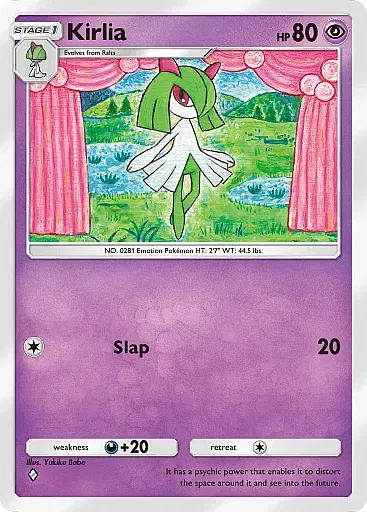 Kirlia card