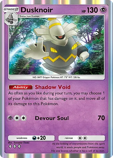 Dusknoir card