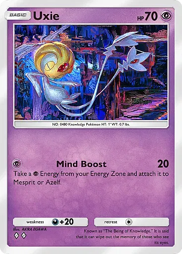 Uxie card